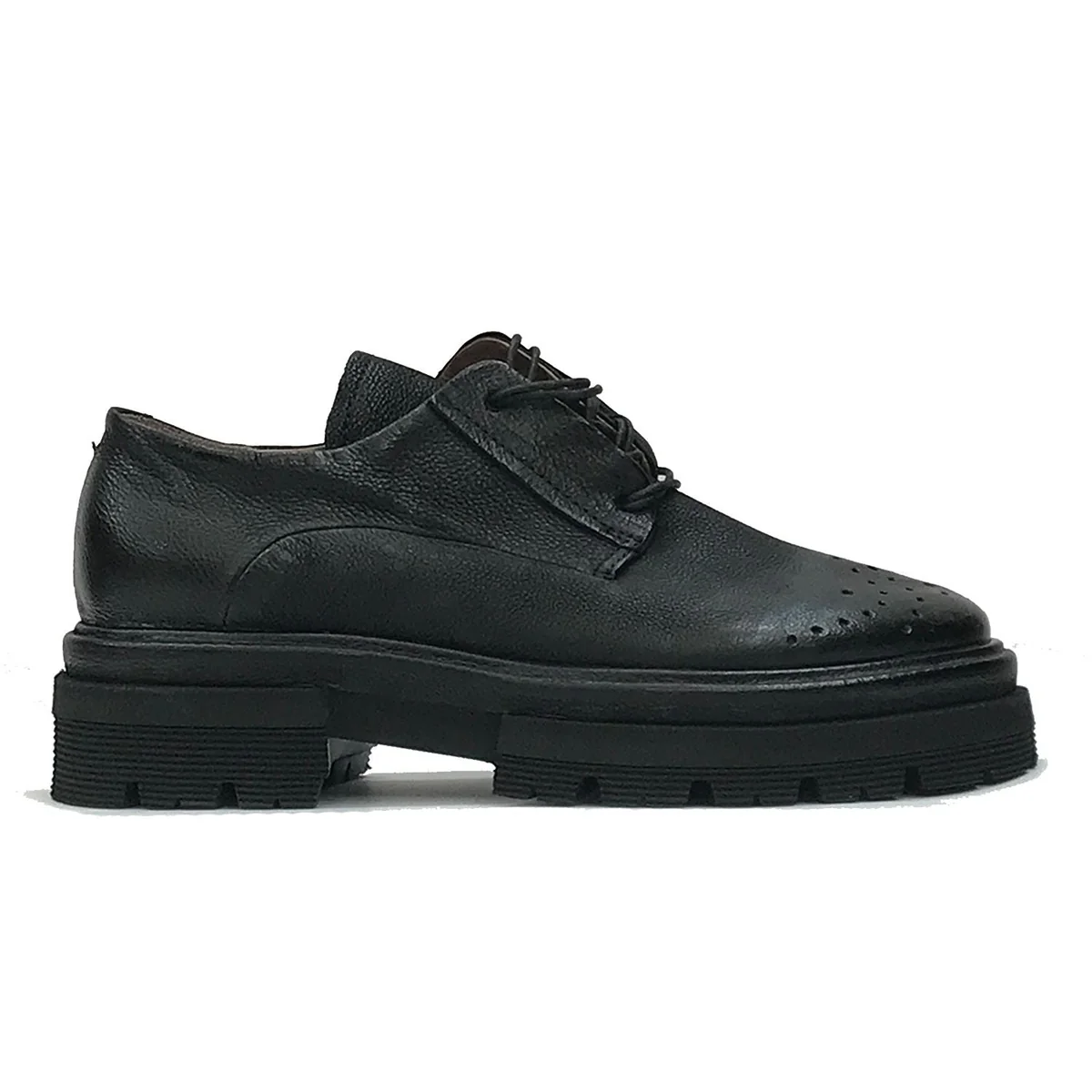 A.S.98 A59111 Donna Scarpa In Pelle Artigianale Vintage - immagine 2