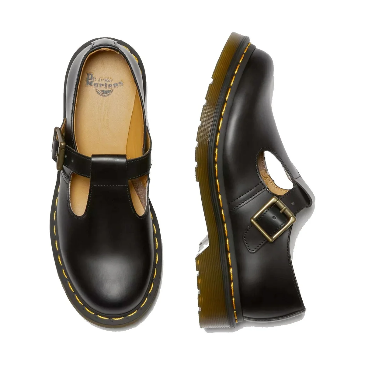 Dr. Martens Mary Jane Polley Donna Scarpe In Pelle - immagine 5