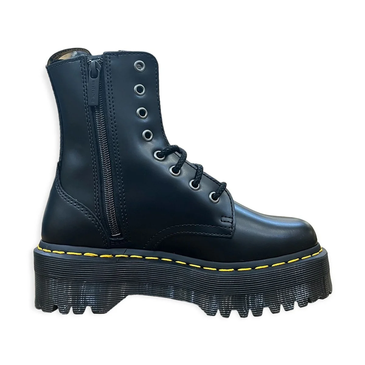 Dr. Martens Jadon Donna Stivali Platform In Pelle Smooth - immagine 3