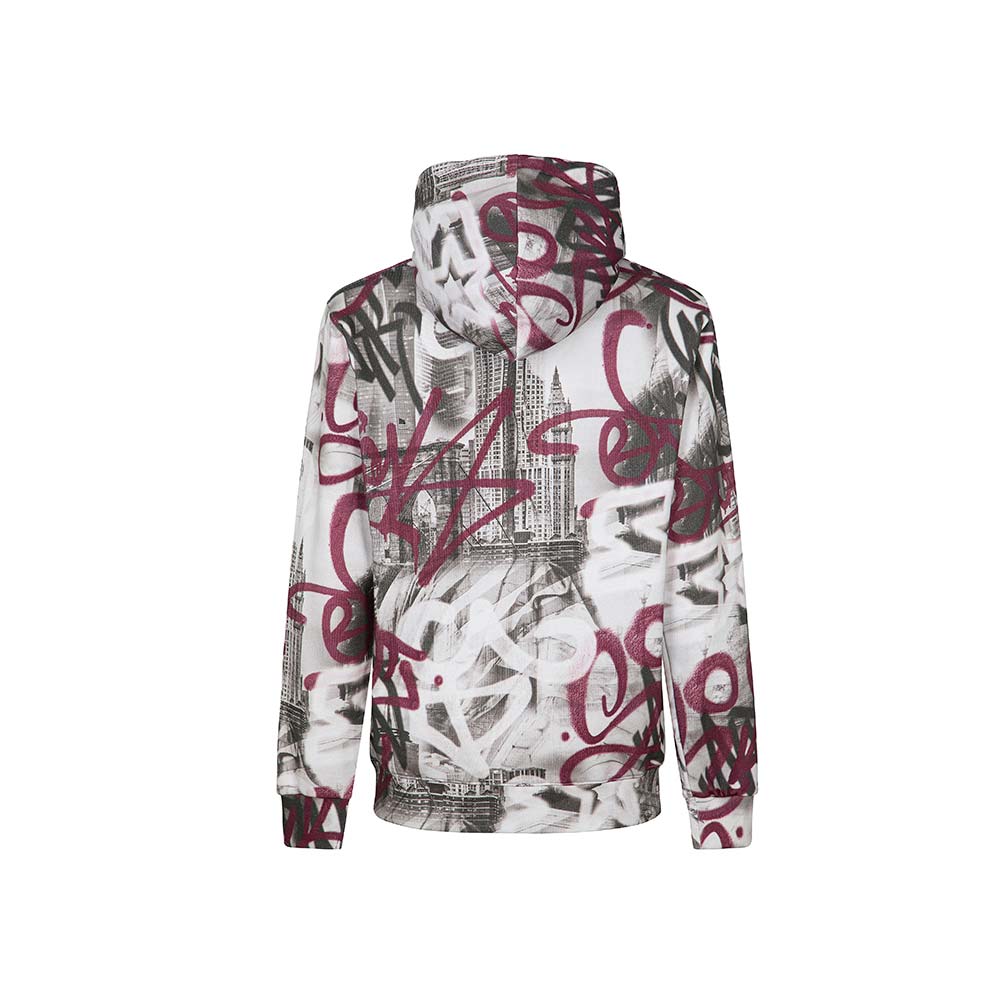 NY Street all over Hoodie - immagine 3