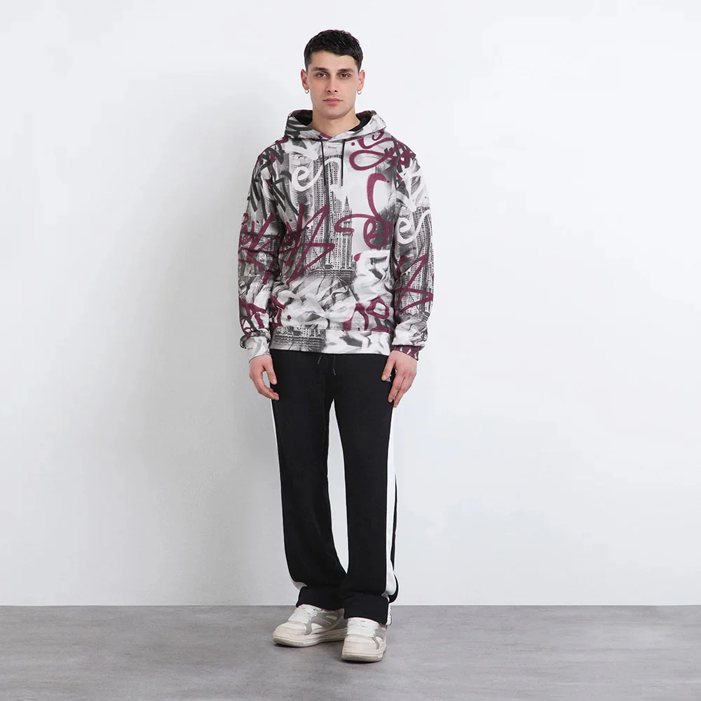 NY Street all over Hoodie - immagine 4
