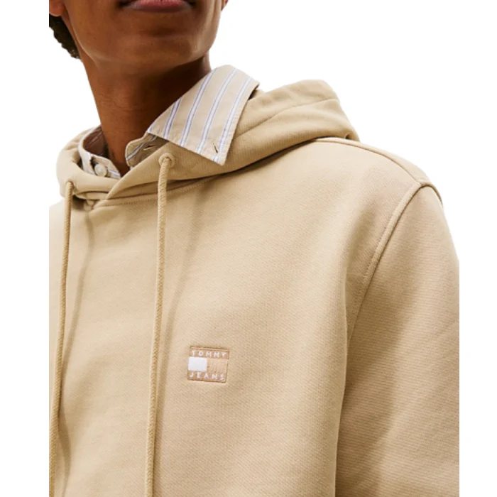 Tommy Jeans Badge Logo Hoodie Uomo - immagine 4