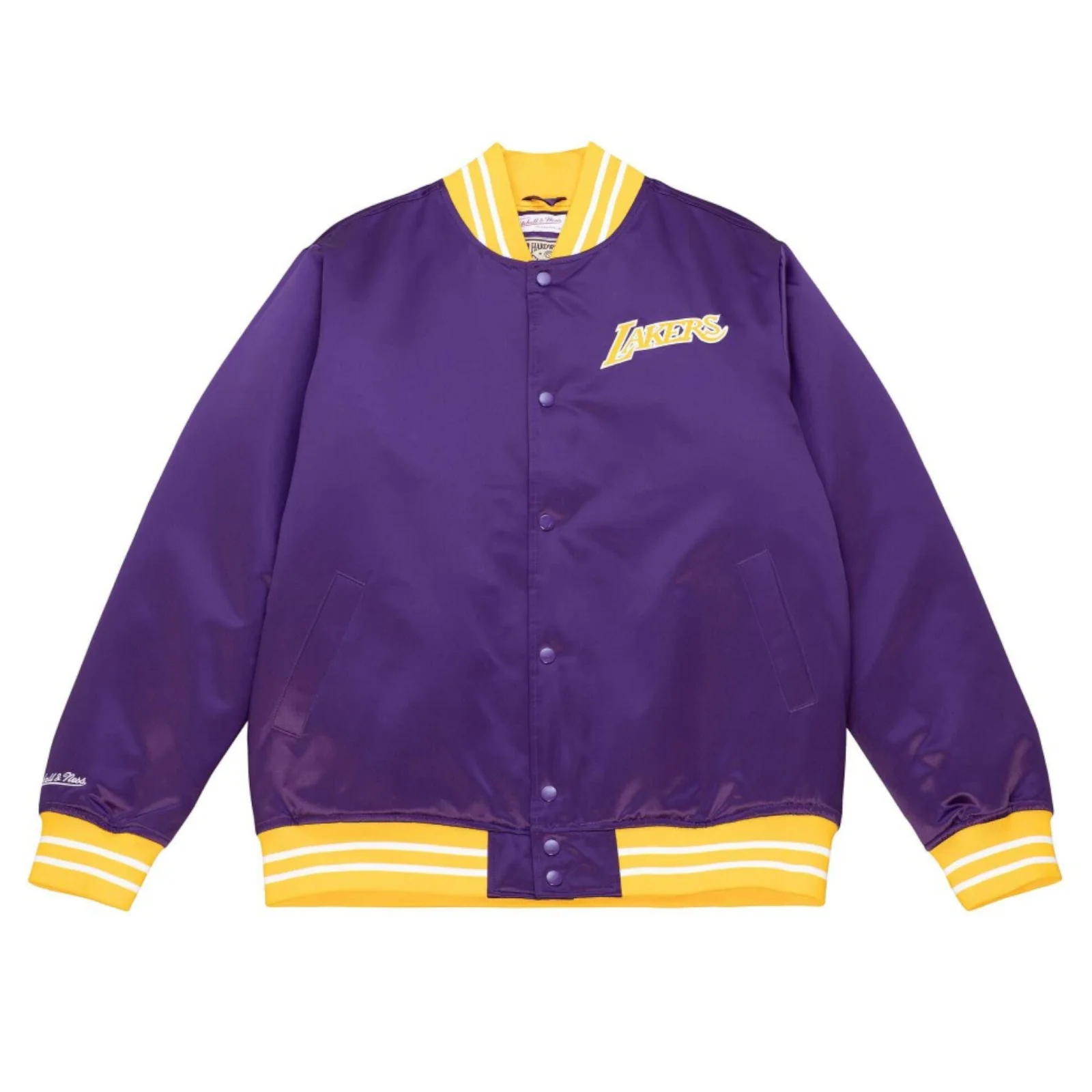 Heavyweight Satin Jacket Los Angeles Lakers - immagine 2