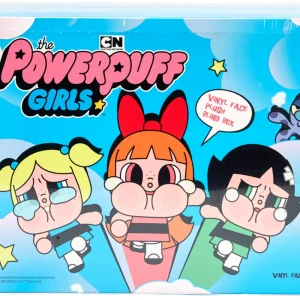 Pop Mart CryBaby x Powerpuff Girls Series Vinyl Face Plush Sealed Case (6 Blind Boxes)