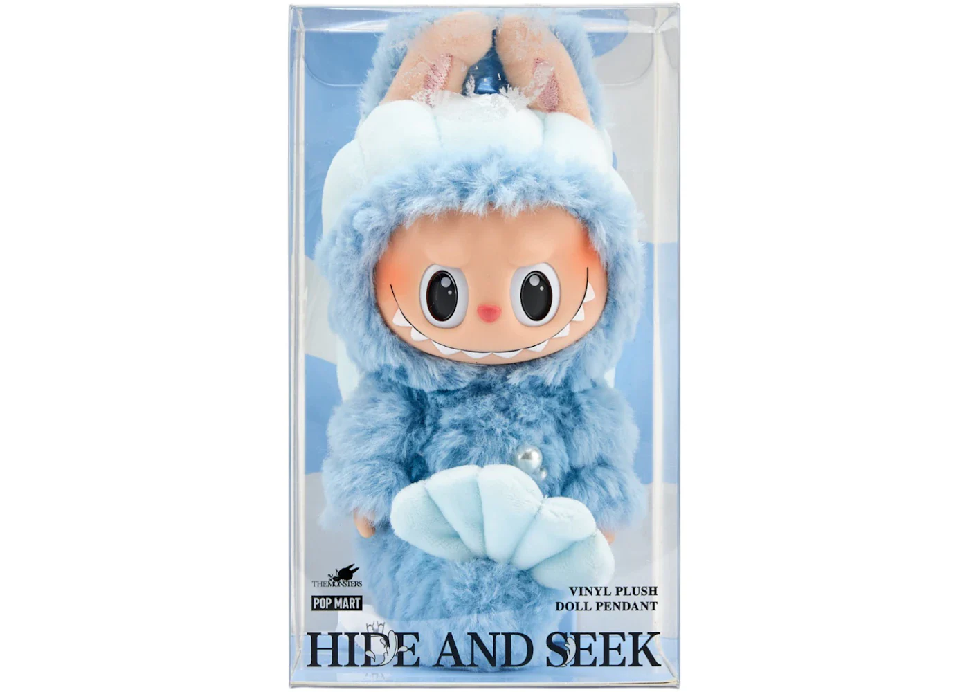 Pop Mart Labubu Hide and Seek In Singapore Series Vinyl Plush Doll Pendant - immagine 2