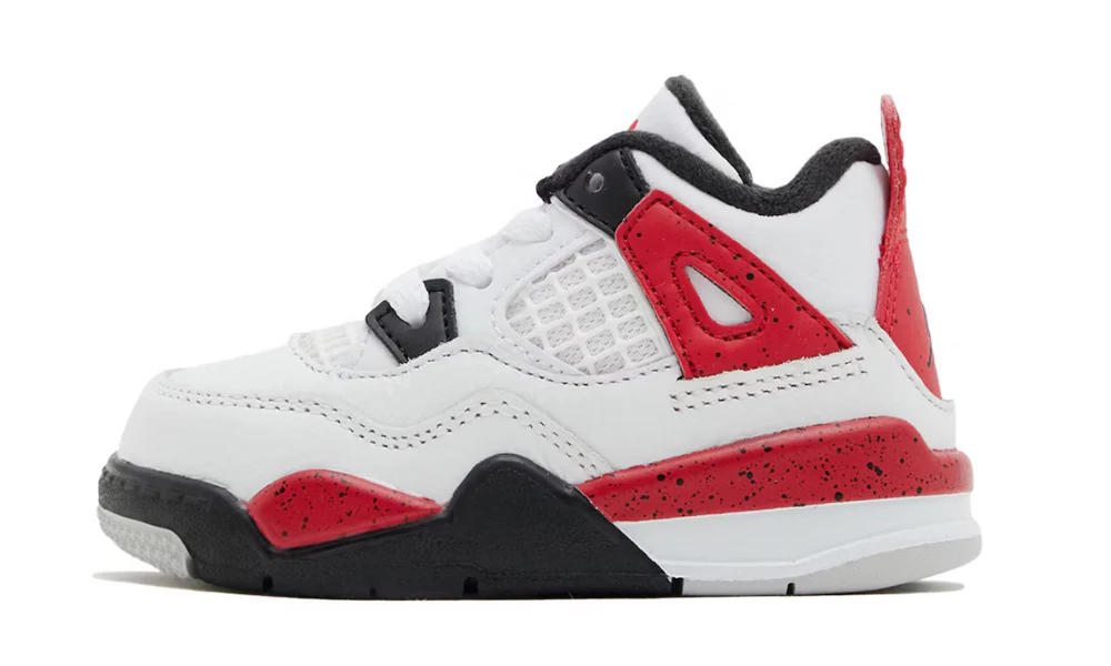 Air Jordan 4 Retro Red Cement (bebè) - immagine 2