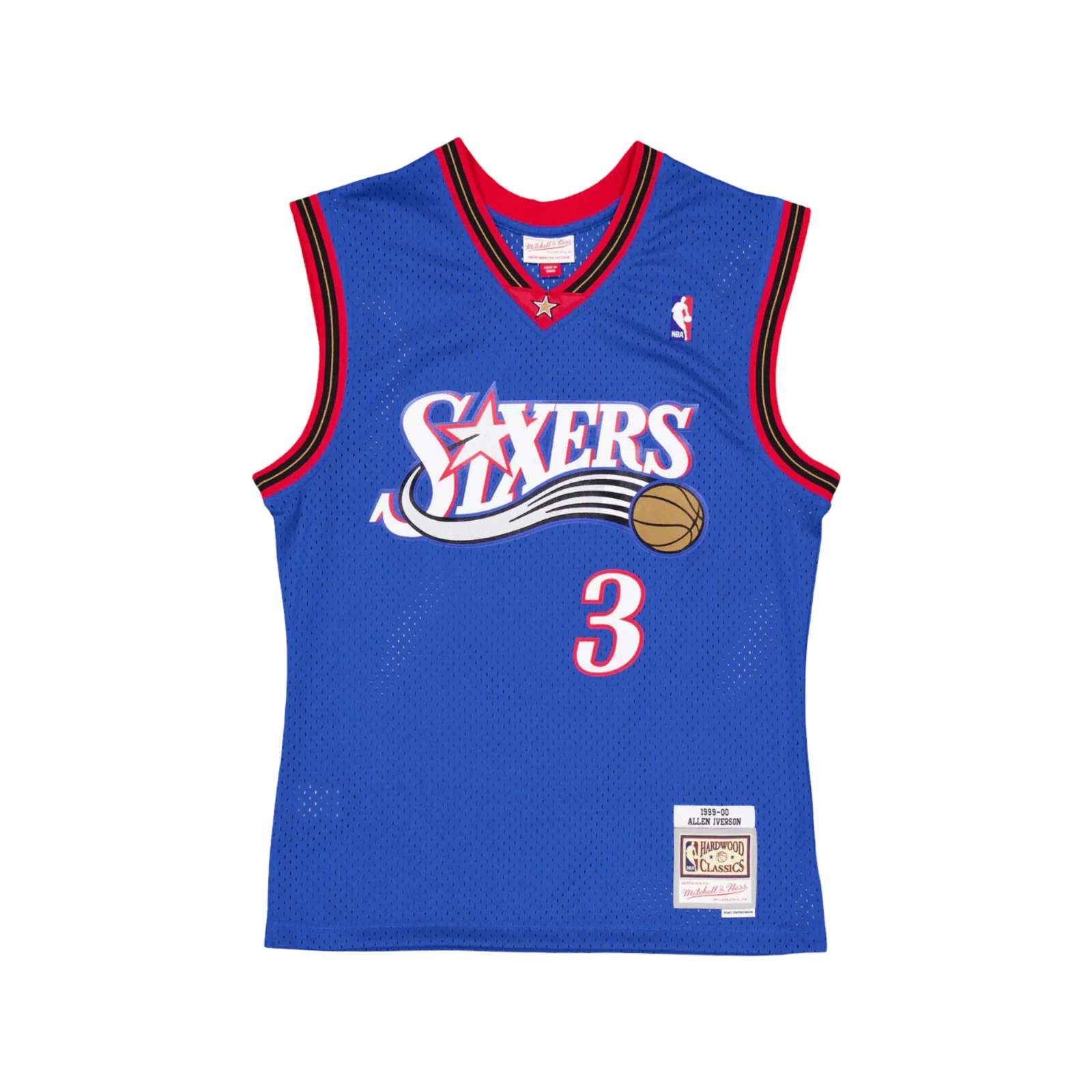 Swingman Jersey Philadelphia 76ers 1999-00 Allen Iverson - immagine 2