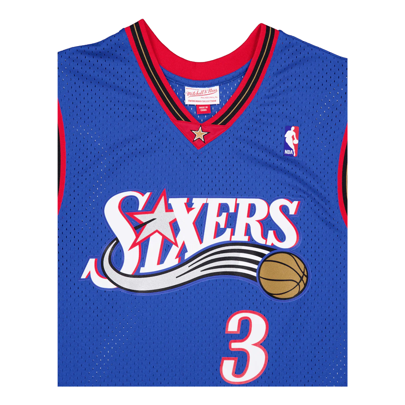 Swingman Jersey Philadelphia 76ers 1999-00 Allen Iverson - immagine 4