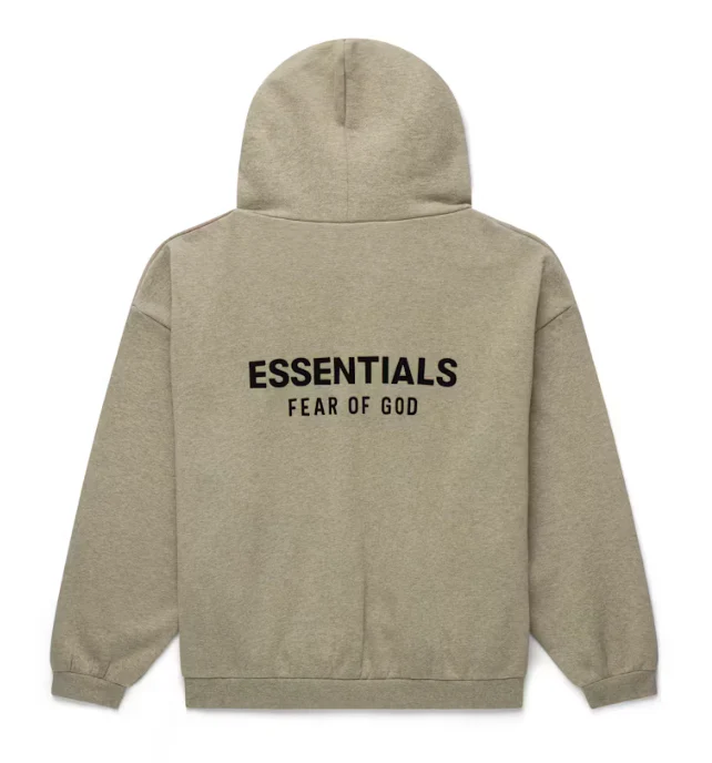 Fear Of God Fear of God Essentials Fleece Hoodie Heather Gray - immagine 3