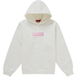 Supreme Box Logo Hooded Sweatshirt (FW25) White