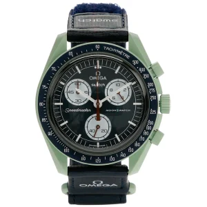 Swatch x Omega Bioceramic Moonswatch Mission to Earth SO33G100
