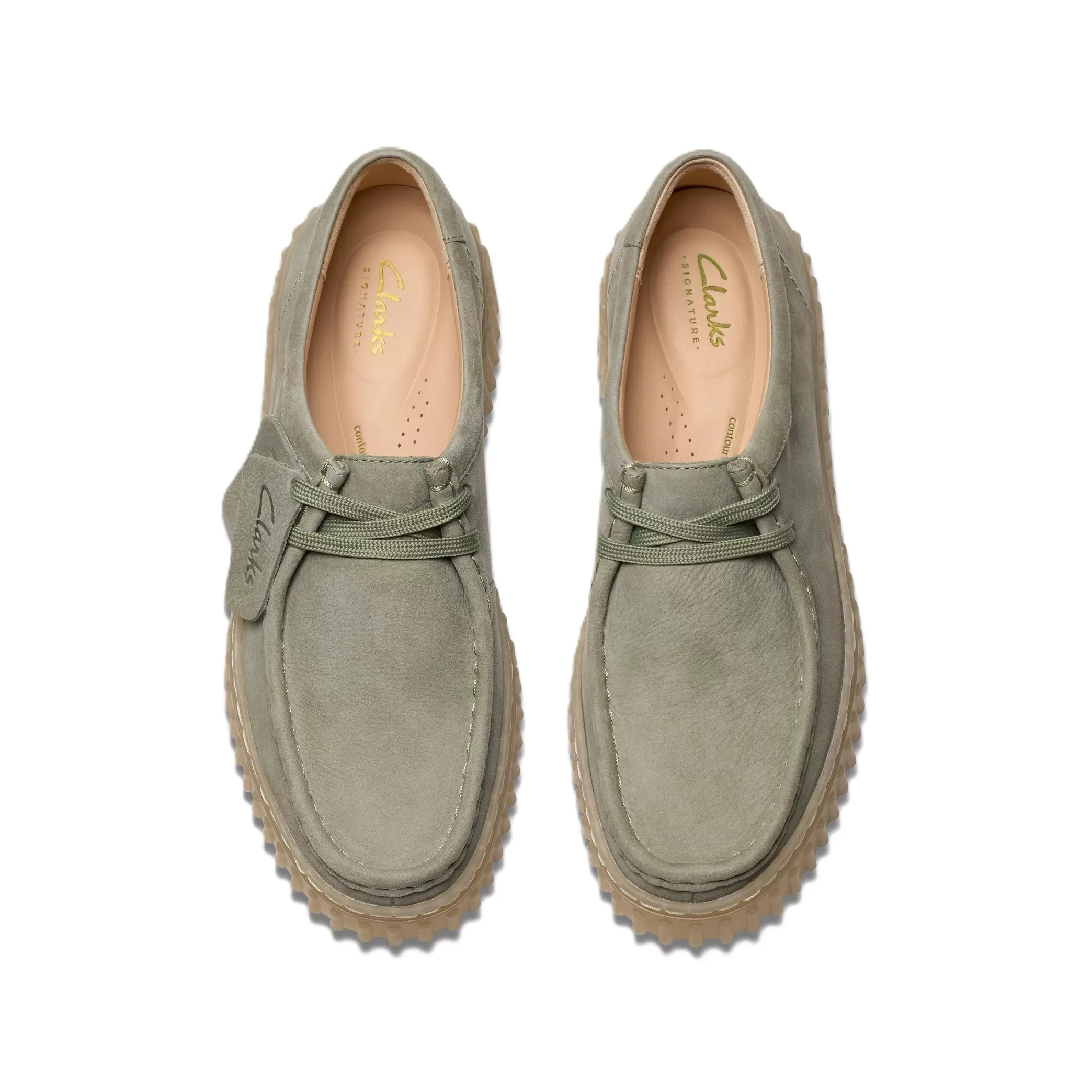 Clarks Torhill Bee Donna Scarpe In Suede Premium Con Suola Scanalata - immagine 6