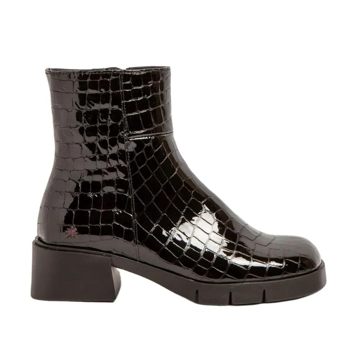 ART Varsovia 1284 Donna Stivaletto in pelle con zip laterale Softlight - immagine 3