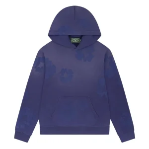 Denim Tears Mono Cotton Wreath Hoodie Washed Blue