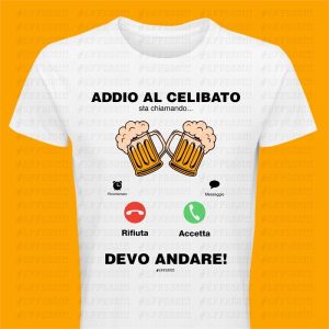 magliette addio al nubilato