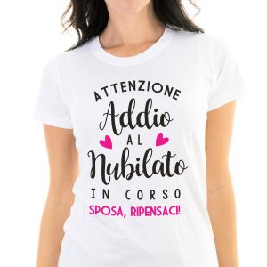 magliette addio al nubilato