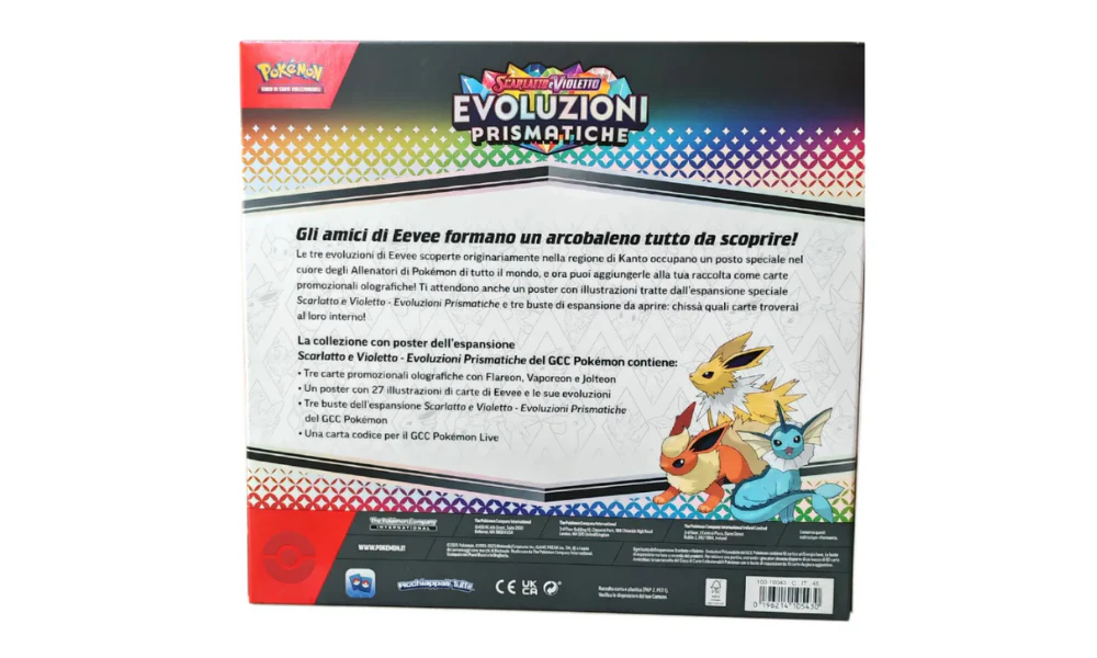 Pokémon - Scarlatto e Violetto Evoluzioni Prismatiche Collezione con Poster (ITA) - immagine 3