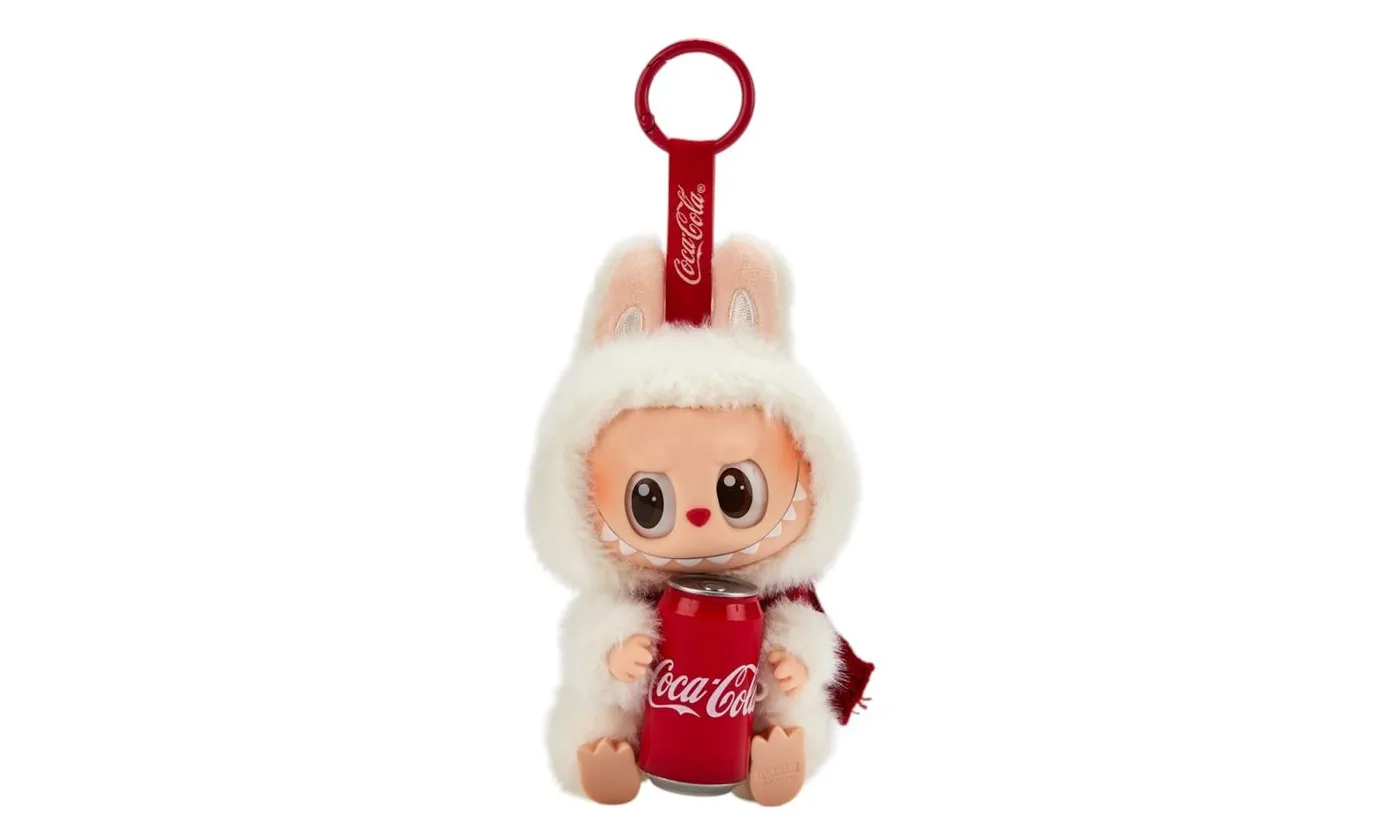 Pop Mart Labubu The Monsters Coca Cola Series Happy Factor Vinyl Plush Figure - immagine 2